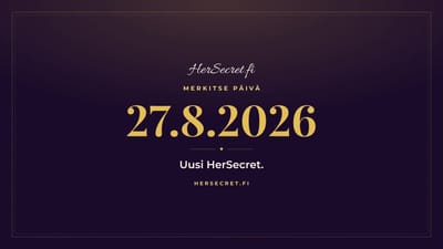 Uusi HerSecret.fi - ensimmäinen kurkistus