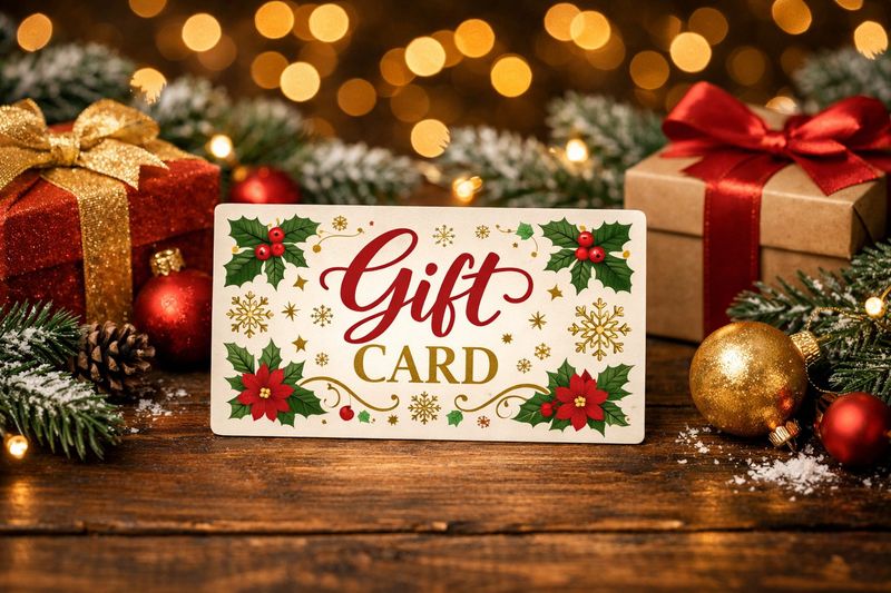 Lahjakortti ennättää aina ajoissa