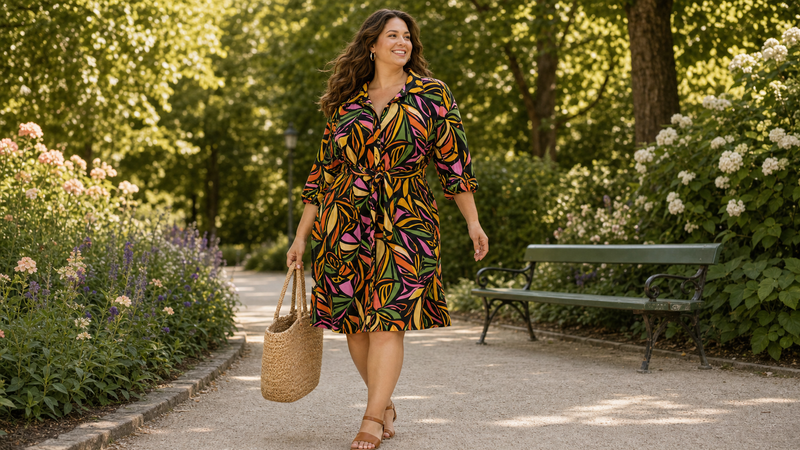 Plus size -kesävaatteet edullisesti netistä
