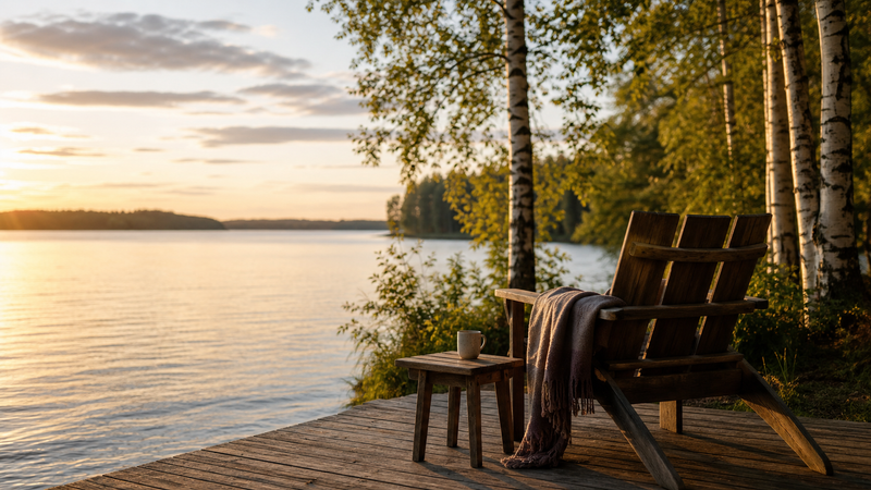 Kiireisen kesäsesongin jälkeen latailemme kuitenkin tänä kesänä akkuja yhden viikon verran.